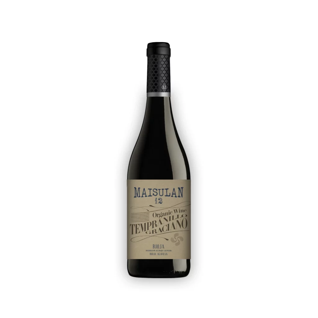 Botella de vino Maisulan 12